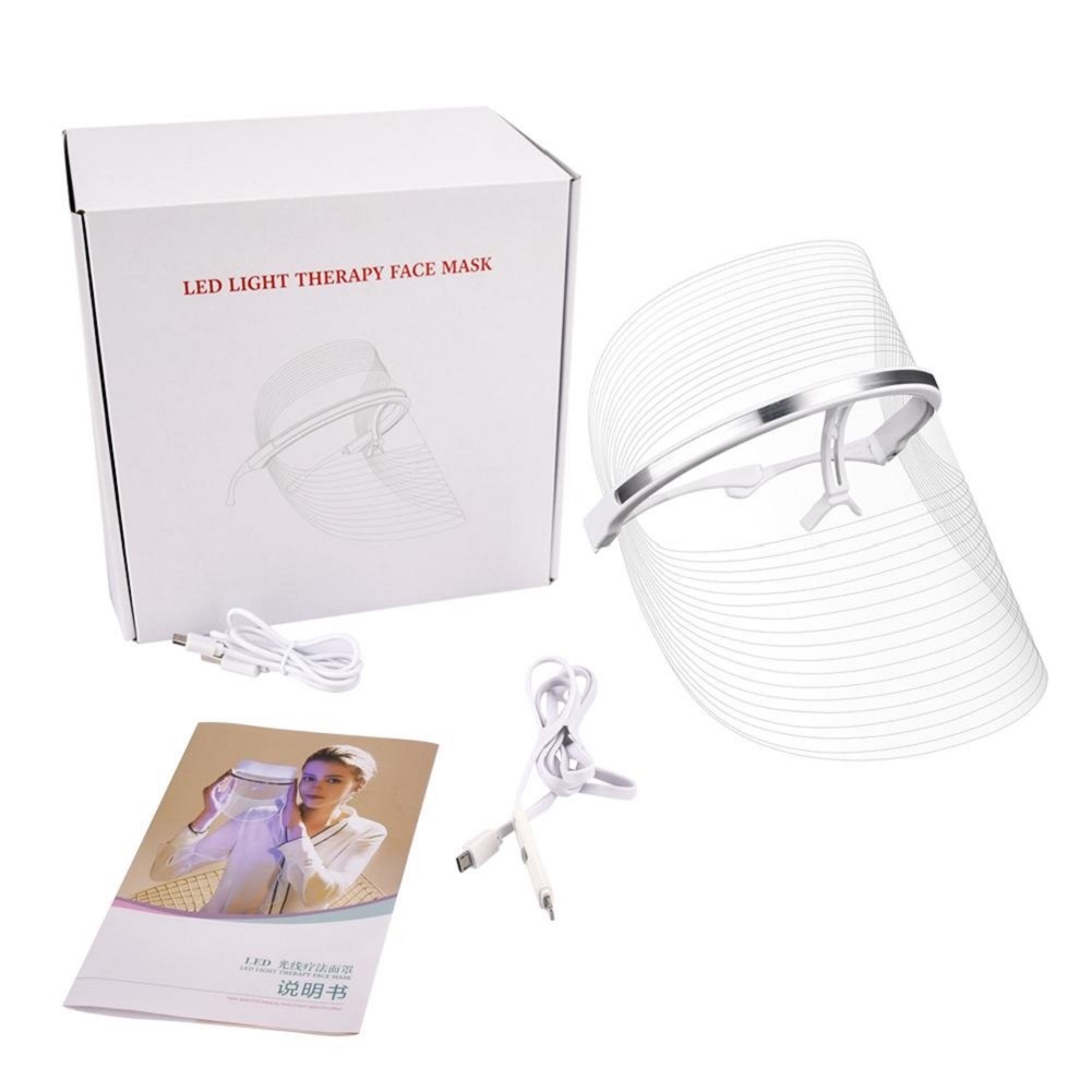 LED Light Therapy Face Mask Anti Acne Anti Wrinkle Facial SPA Instrument Treatment Beauty Device Face Skin Care Tools