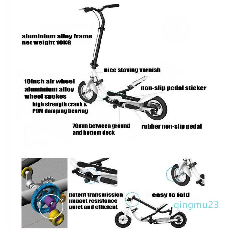 TARCLE 10 Foldable Air Wheel Fitness Scooter: Lightweight Carbon Stepper for Wholesale, 2020 Edition
TARCLE 10 Foldable Air Wheel Fitness Scooter: Lightweight Carbon Stepper for Wholesale, 2020 Edition