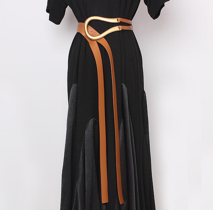 Women's runway fashion pu leather U buckle Cummerbunds female Dress Corsets Waistband Belts decoration wide belt R2436, Black
Women's runway fashion pu leather U buckle Cummerbunds female Dress Corsets Waistband Belts decoration wide belt R2436, Black