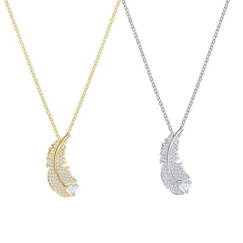 Dicsgee Simple Classic pendant Necklace Feather Necklace Sweater Chain Statement Jewelry for Women leaf Chocker
Dicsgee Simple Classic pendant Necklace Feather Necklace Sweater Chain Statement Jewelry for Women leaf Chocker
