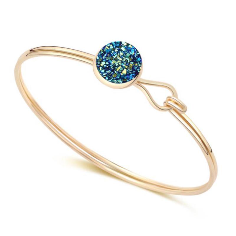DoreenBeads 2020 New Resin Drusy Jewelry for Women Bangles Bracelets Gold AB Color Round Can Open 21cm(8 2/8") long, 1 Piece
DoreenBeads 2020 New Resin Drusy Jewelry for Women Bangles Bracelets Gold AB Color Round Can Open 21cm(8 2/8") long, 1 Piece