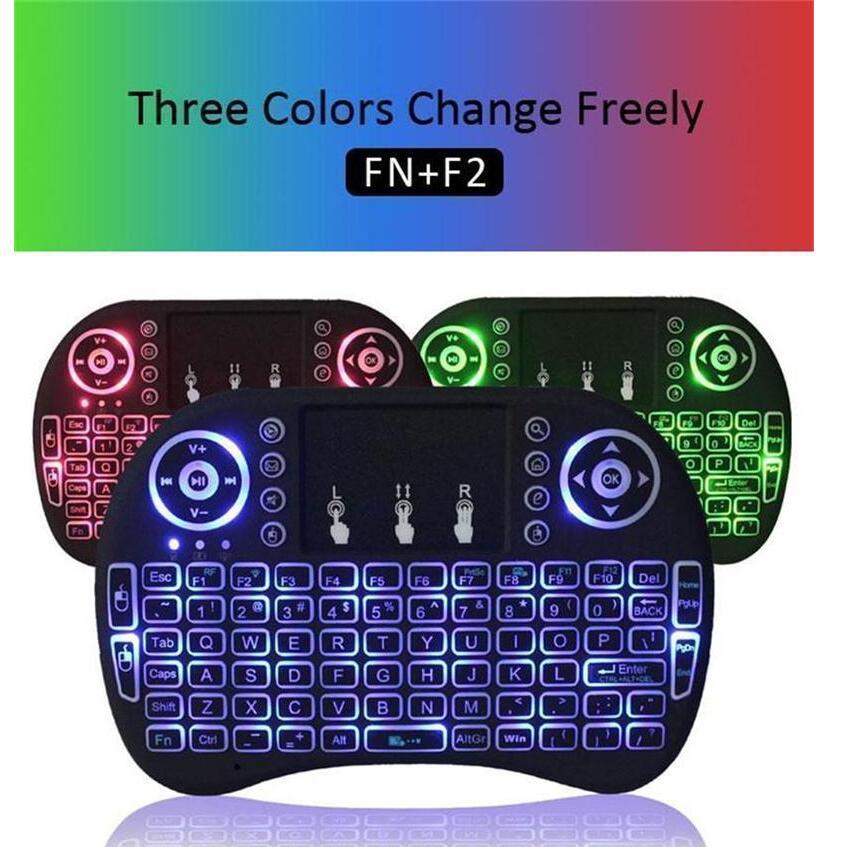 Mini Rii Wireless Keyboard i8 24G English Air Mouse Keyboard Remote Control Touchpad for Smart Android TV Box Notebook Tablet Pc - view 7