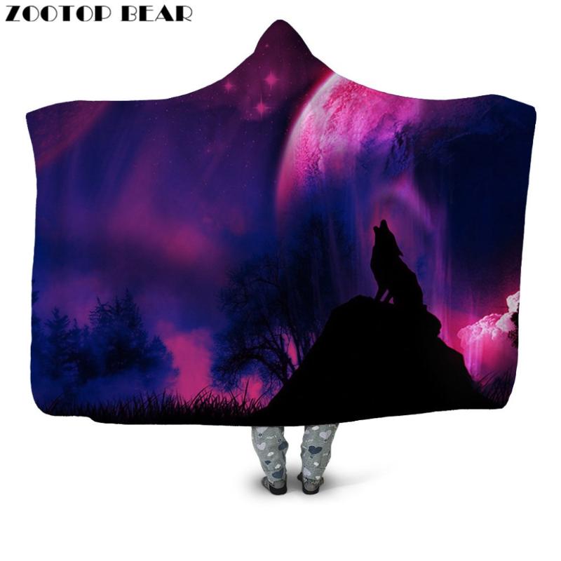 Purple Wolf Throw Hooded Blanket NEW Fashion Outdoor Animal 3D Printing Couple Wearable Bedding Office Quilts Soft Adults Travel
Purple Wolf Throw Hooded Blanket NEW Fashion Outdoor Animal 3D Printing Couple Wearable Bedding Office Quilts Soft Adults Travel