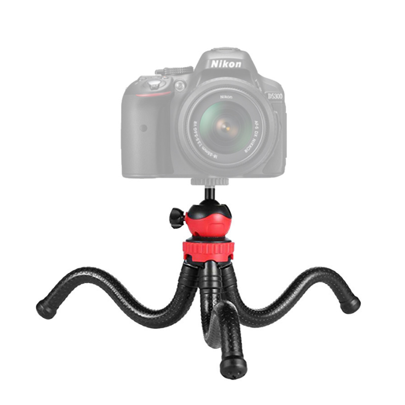 High Quality Big 30cm Rubber Flexible Phone Tripod Octopus Tripod for Phone Camera Dslr Selfie Stand Live Bracket Portable Black
High Quality Big 30cm Rubber Flexible Phone Tripod Octopus Tripod for Phone Camera Dslr Selfie Stand Live Bracket Portable Black