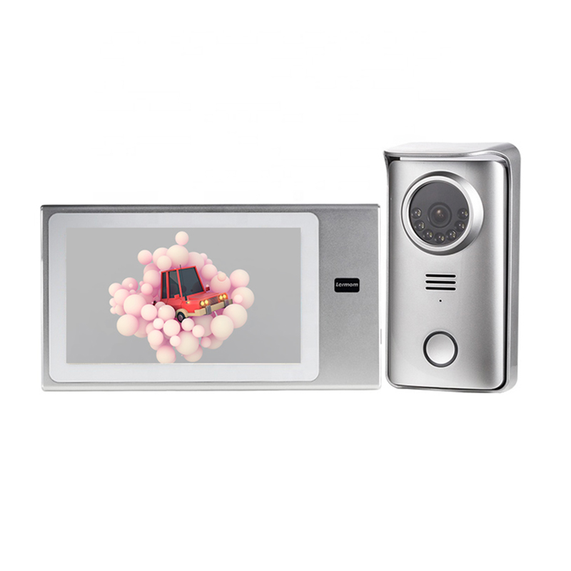 2020 LERMOM ultrathin 8MM 7 Inch 4 wire Smart Video Door Phone Intercom System with 720P Wired Doorbell Camera
2020 LERMOM ultrathin 8MM 7 Inch 4 wire Smart Video Door Phone Intercom System with 720P Wired Doorbell Camera