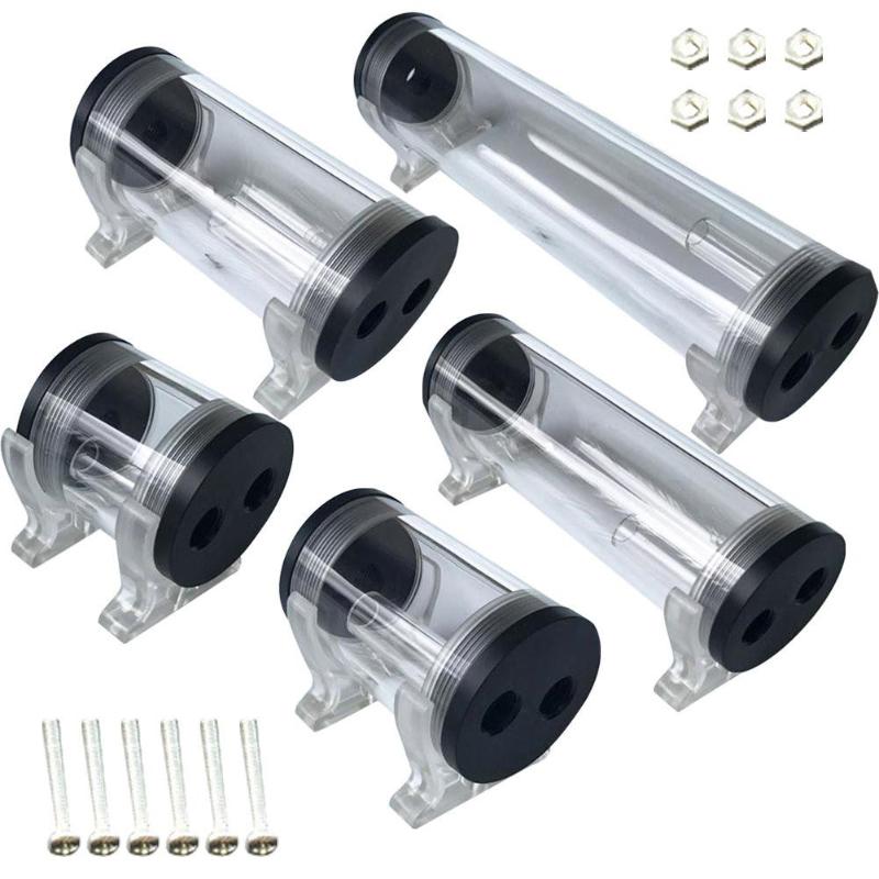 60-210mm 3-Hole Water Cooling Tank Cylinder Reservoir Computer Cooling System Water Tank for PC System L Shape
60-210mm 3-Hole Water Cooling Tank Cylinder Reservoir Computer Cooling System Water Tank for PC System L Shape