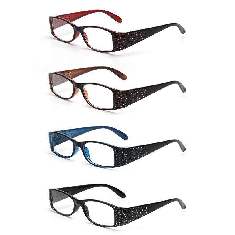 4pcs/set Vintage Personality Square Reading Glasses Spring Hinge Women Magnifier Presbyopic Diopter
4pcs/set Vintage Personality Square Reading Glasses Spring Hinge Women Magnifier Presbyopic Diopter