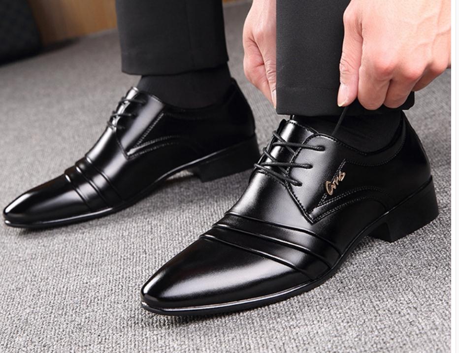 2020 Spring and Autumn with New style fashion Low heel pointed end Men's shoes @OP19, Black overshoes
2020 Spring and Autumn with New style fashion Low heel pointed end Men's shoes @OP19, Black overshoes