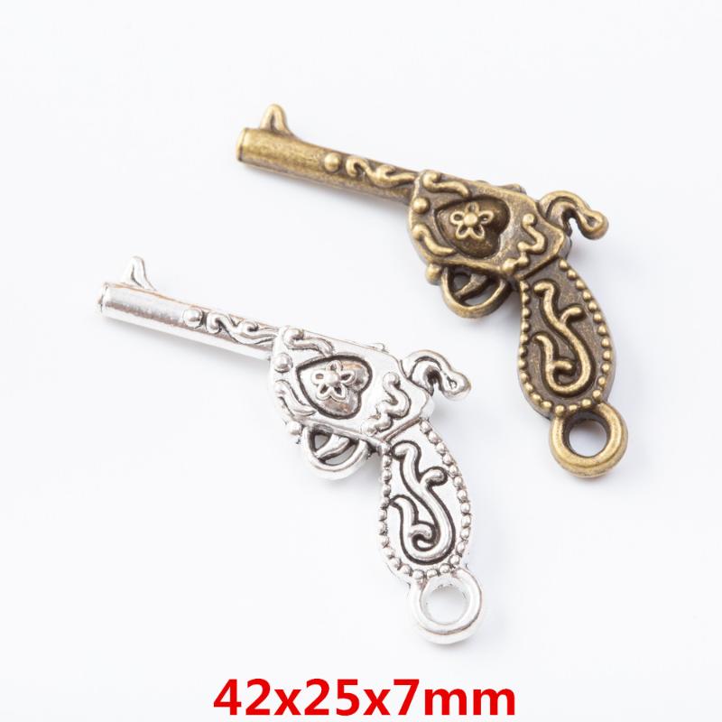 3/4/5/10/20pcs gun zinc alloy charms pendant suitable for DIY Bracelet Necklace metal jewelry accessories 7014-7017/7019-7021
3/4/5/10/20pcs gun zinc alloy charms pendant suitable for DIY Bracelet Necklace metal jewelry accessories 7014-7017/7019-7021