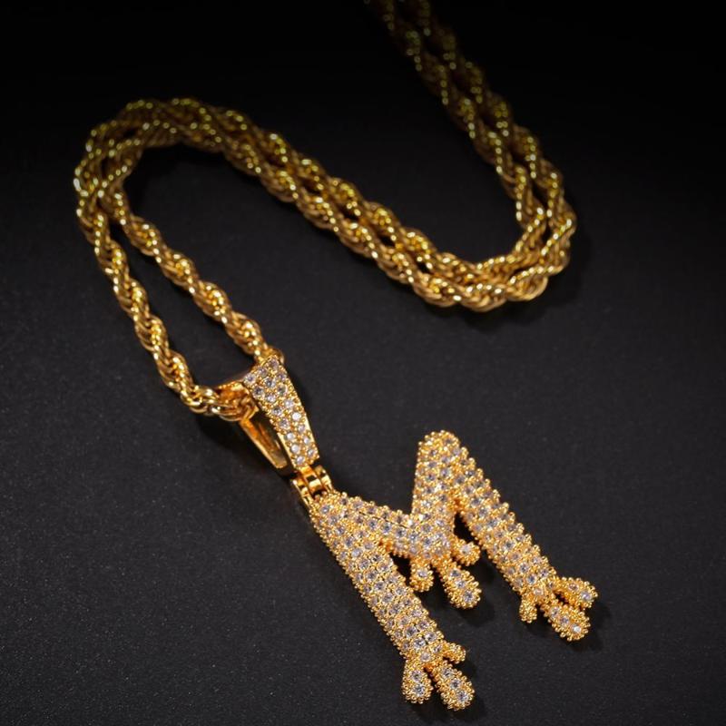 Numbers Bail Drip Initials Bubble Letters Chain Necklaces & Pendant For Men Women Gold Color Cubic Zircon Hip Hop Jewelry
Numbers Bail Drip Initials Bubble Letters Chain Necklaces & Pendant For Men Women Gold Color Cubic Zircon Hip Hop Jewelry