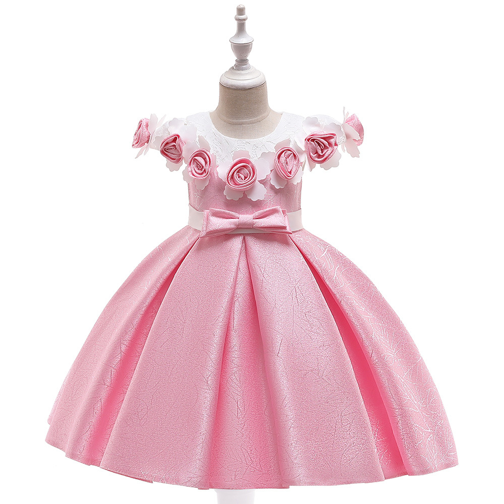 Summer Kids Dresses For Girls Princess Wedding Party Dress Pageant Costume Children Clothes Girls Elegant Flowers Cute Dress, Red
Summer Kids Dresses For Girls Princess Wedding Party Dress Pageant Costume Children Clothes Girls Elegant Flowers Cute Dress, Red