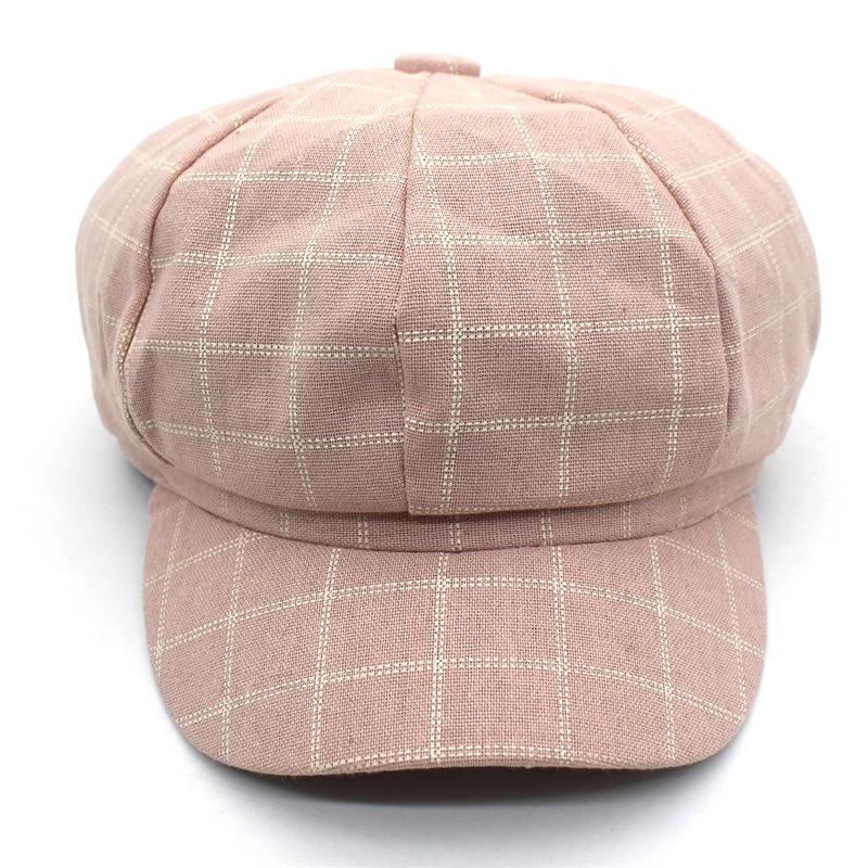 Winter Classic Plaid Beret Ladies Caps Autumn Fashion Soft Girls Beret Retro British Octagonal Hats for Women Cap Tide, Dark grey
Winter Classic Plaid Beret Ladies Caps Autumn Fashion Soft Girls Beret Retro British Octagonal Hats for Women Cap Tide, Dark grey