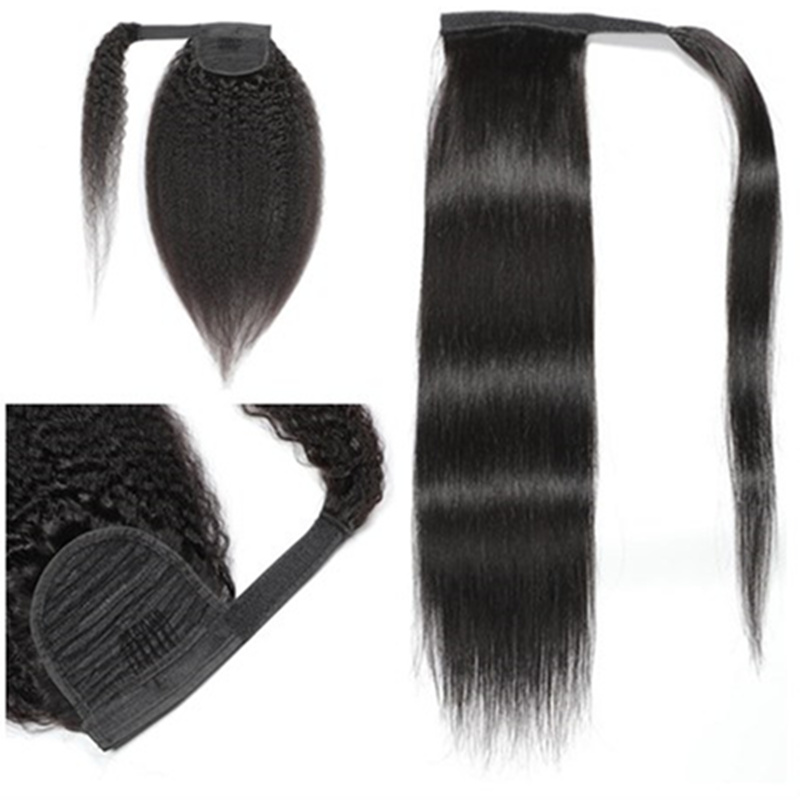 Long Corn Curly Ponytail Indian Human Hair Pieces Ribbon Drawstring wavy Clip on Ponytail Hair Extensions False Hair Pieces, Black
Long Corn Curly Ponytail Indian Human Hair Pieces Ribbon Drawstring wavy Clip on Ponytail Hair Extensions False Hair Pieces, Black