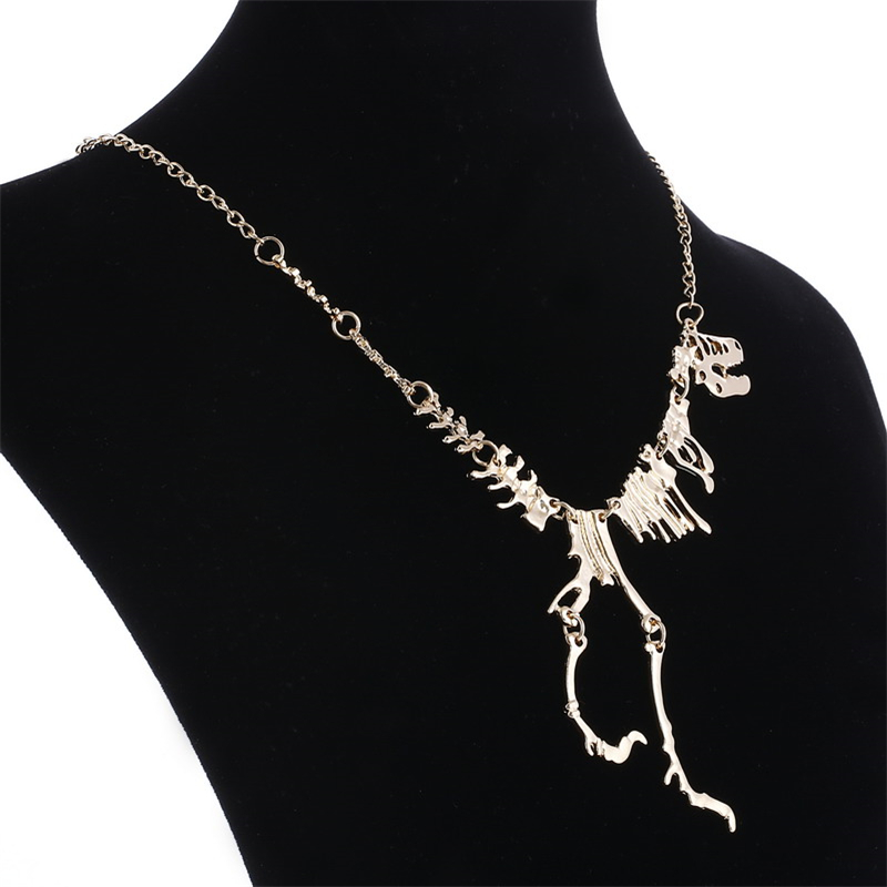 Necklace Gothic Skeleton Dinosaur Pendant Charm Necklace Dragon Bone Cool Necklaces Wholesale
Necklace Gothic Skeleton Dinosaur Pendant Charm Necklace Dragon Bone Cool Necklaces Wholesale