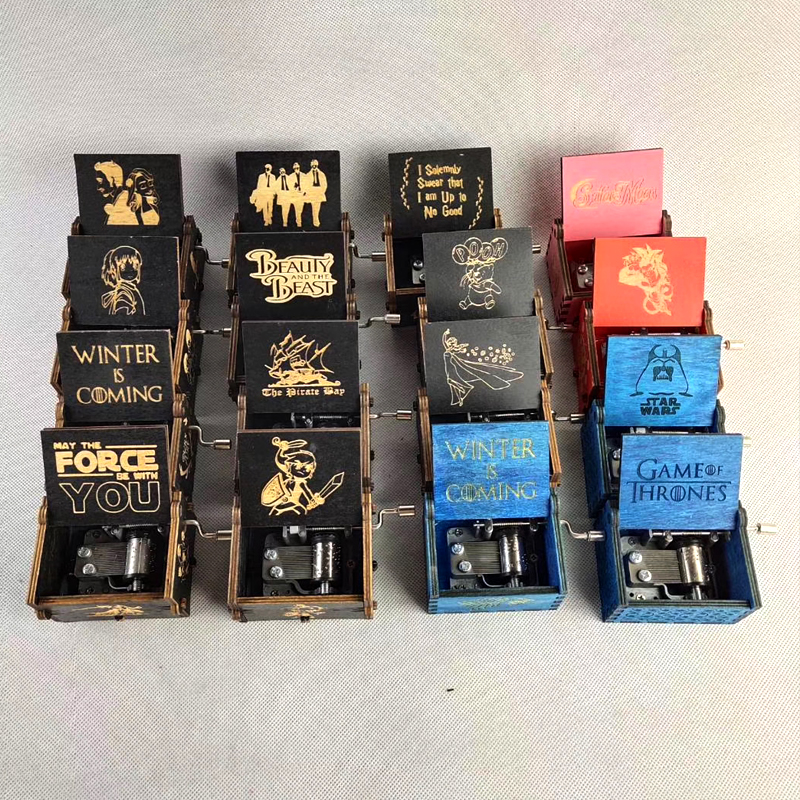 Creative Classic wooden Music Box All kinds pictures Ingraved Hand Shaking motivated Harry Poters Ornaments Music Box
Creative Classic wooden Music Box All kinds pictures Ingraved Hand Shaking motivated Harry Poters Ornaments Music Box