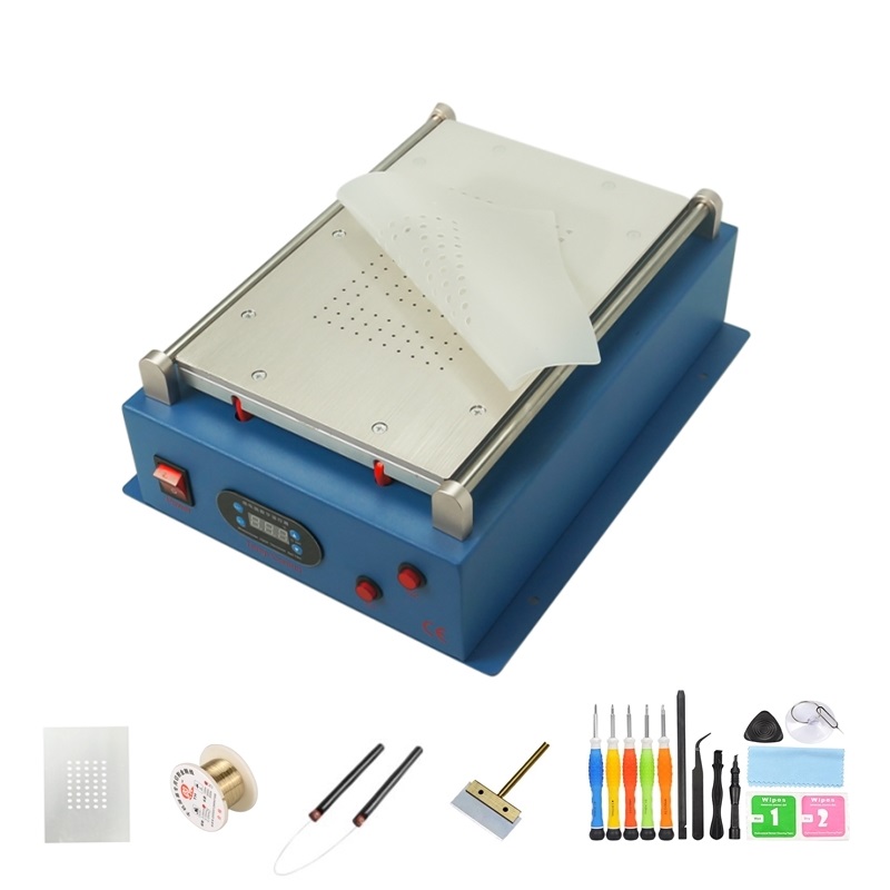 TBK 968 Built-in Pump Vacuum Glass LCD Screen Touch Screen Separator Machine Max 14 inches Mobile Phone Disassemble Repair Tool
TBK 968 Built-in Pump Vacuum Glass LCD Screen Touch Screen Separator Machine Max 14 inches Mobile Phone Disassemble Repair Tool