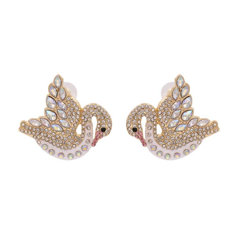 2020 new full rhinestone bird earrings European and American personality popular jewelry earrings exaggerated accessories
2020 new full rhinestone bird earrings European and American personality popular jewelry earrings exaggerated accessories