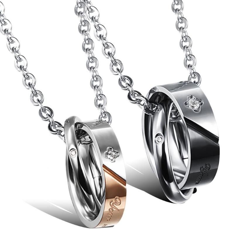BONISKISS Fashion New Couple Pendant Necklace Stainless Steel Eternal Honey Lovers Gift Accessories 2020
BONISKISS Fashion New Couple Pendant Necklace Stainless Steel Eternal Honey Lovers Gift Accessories 2020