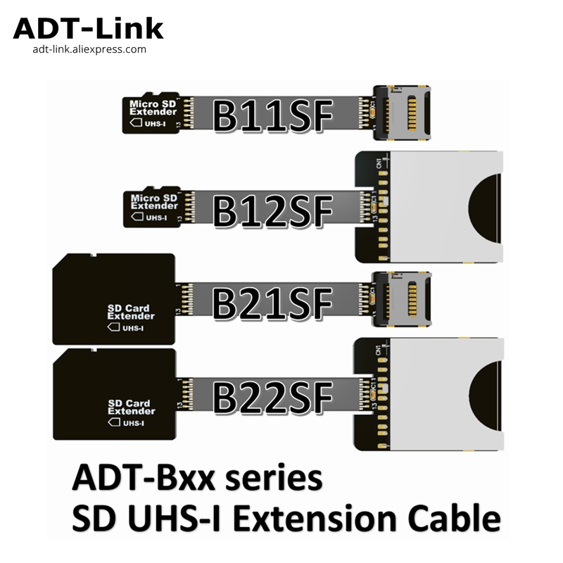 

MicroSD TF Extension cable Micro SD Extender Supports SDHC SDXC UHS-I Full-speed Stable No FPC Card Reading Test Line