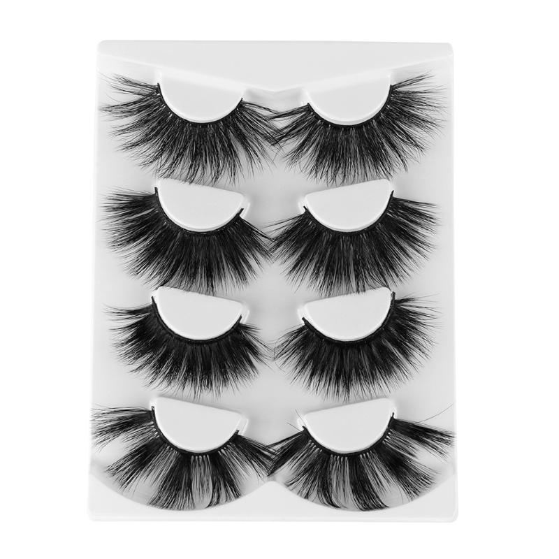 4 Pairs Mix Styles 6D Mink False Eyelashes 25mm Thick Long Wispy Fluffy Criss-cross Lashes Handmade Eyelash Extension Tools
4 Pairs Mix Styles 6D Mink False Eyelashes 25mm Thick Long Wispy Fluffy Criss-cross Lashes Handmade Eyelash Extension Tools