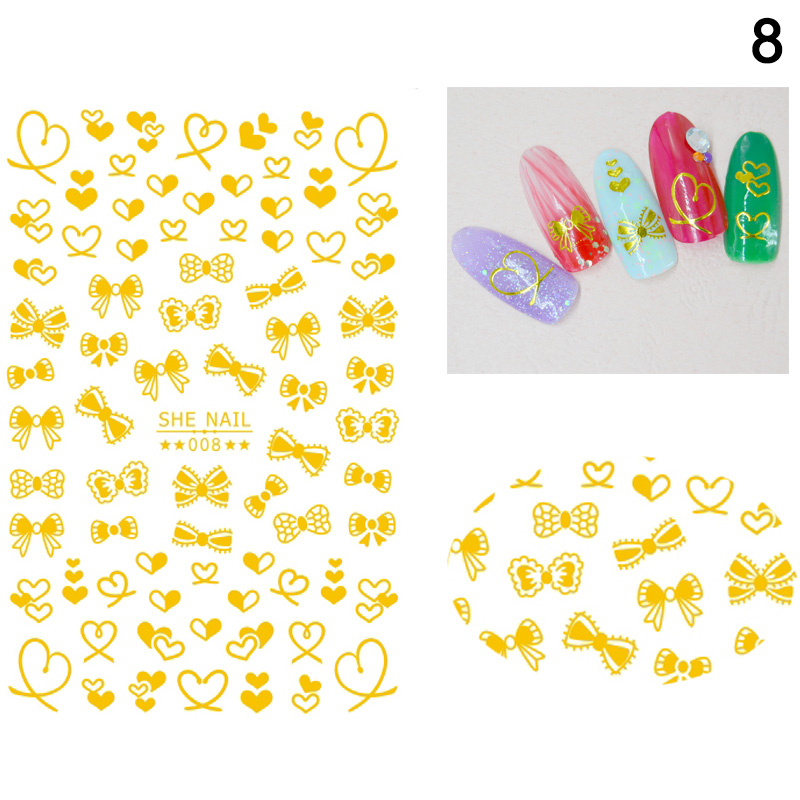 1Sheet Nail Art Sticker Golden Strips Floral Pattern Manicure DIY Decal Nail Accessories hh88
1Sheet Nail Art Sticker Golden Strips Floral Pattern Manicure DIY Decal Nail Accessories hh88