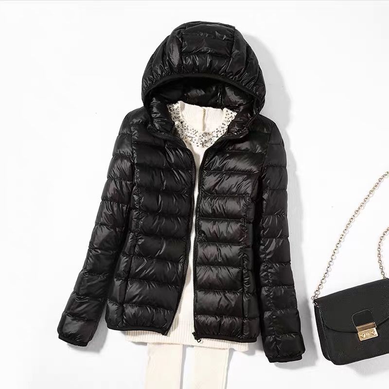 Winter Women Ultralight Thin Down Jacket Hooded Jackets Long Sleeve Warm Coat Parka Female Portable Outwear Duck Down White Type, 17
Winter Women Ultralight Thin Down Jacket Hooded Jackets Long Sleeve Warm Coat Parka Female Portable Outwear Duck Down White Type, 17