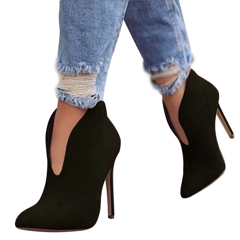 Sexy Women Boots 2020 Autumn V-Neck High Heels Ankle Shoes Boots Pointed Toe Booties Feminina Woman Wedding Party Shoes, Red
Sexy Women Boots 2020 Autumn V-Neck High Heels Ankle Shoes Boots Pointed Toe Booties Feminina Woman Wedding Party Shoes, Red