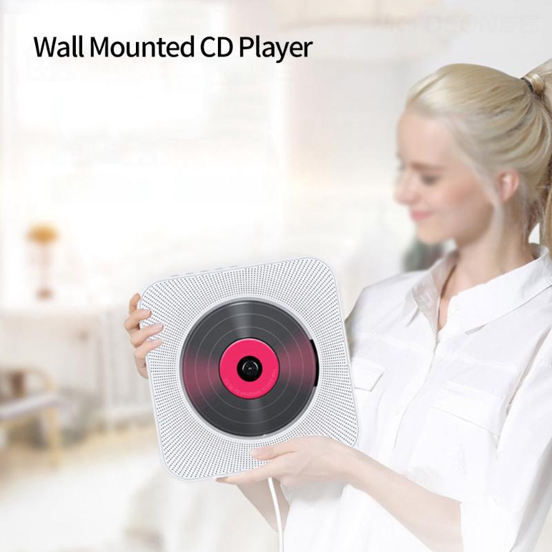 Wall Mounted CD Player Bluetooth Portable Home Audio Boombox with Remote Control FM Radio Music Player Stereo Speaker
Wall Mounted CD Player Bluetooth Portable Home Audio Boombox with Remote Control FM Radio Music Player Stereo Speaker