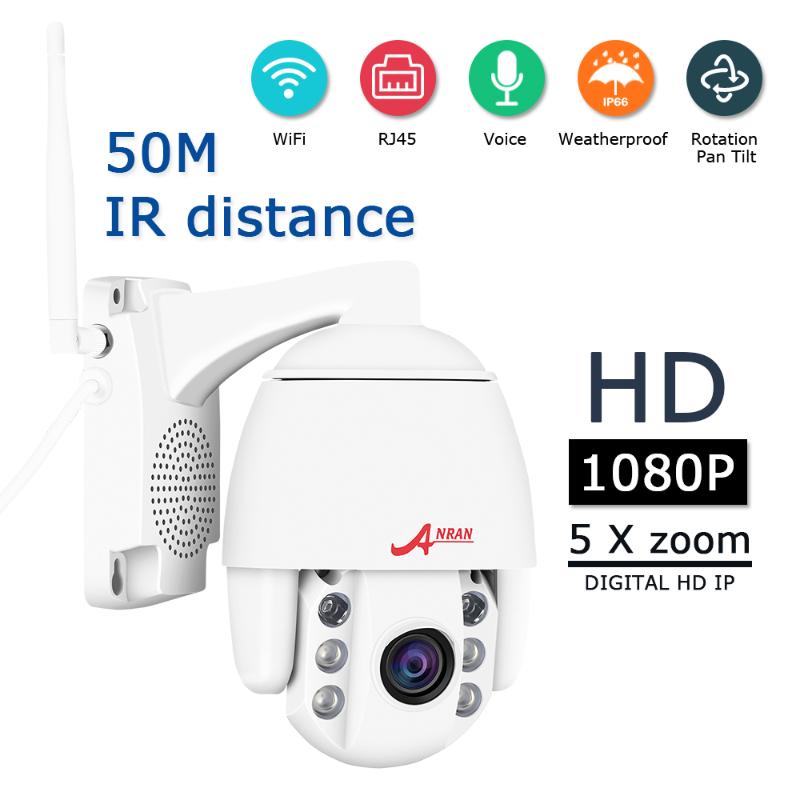 ANRAN 1080P HD PTZ Network Camera Wifi Home Video Surveillance CCTV Camera 2MP 2.8-12mm zoom Wireless IP Support Onvif
ANRAN 1080P HD PTZ Network Camera Wifi Home Video Surveillance CCTV Camera 2MP 2.8-12mm zoom Wireless IP Support Onvif