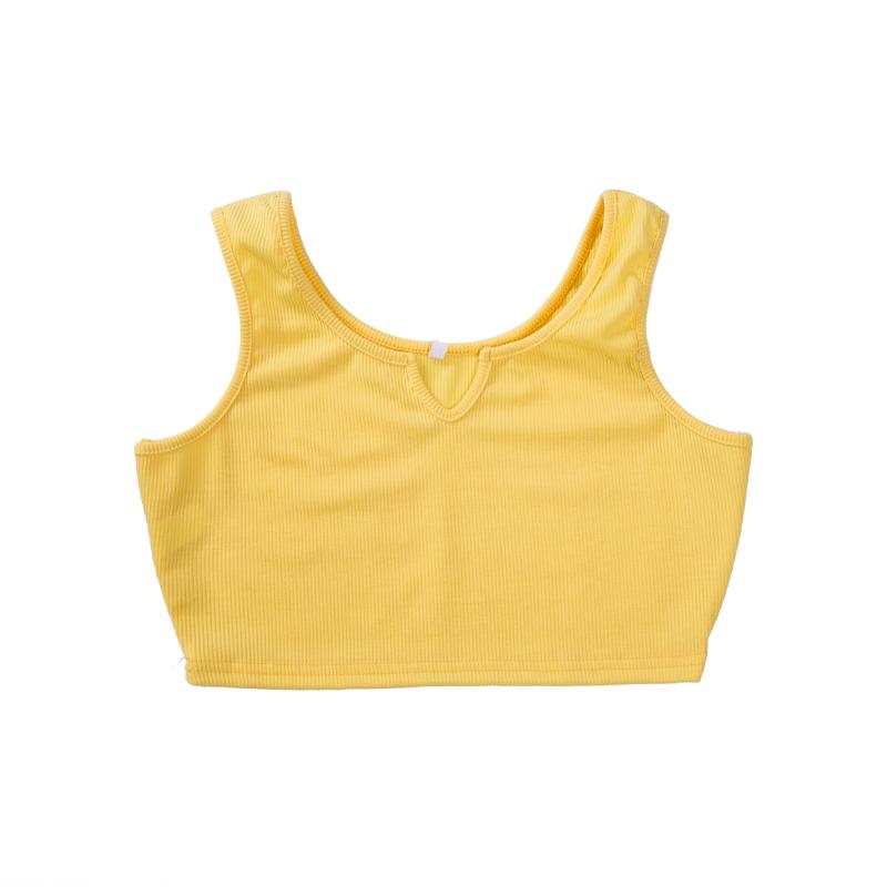 Fashion Women Bandage Sleeveless Tank Vest Short Crop Tops Solid Summer Sexy Sports Yoga Cool, Yellow
Fashion Women Bandage Sleeveless Tank Vest Short Crop Tops Solid Summer Sexy Sports Yoga Cool, Yellow