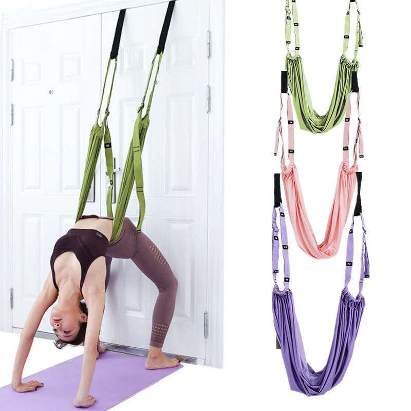 Aerial Yoga Rope Indoor Yoga Strap Dance Pilates Low Waist Trainer Adjustable Hammock Swing Stretching Anti-gravity Exercises, Green
Aerial Yoga Rope Indoor Yoga Strap Dance Pilates Low Waist Trainer Adjustable Hammock Swing Stretching Anti-gravity Exercises, Green