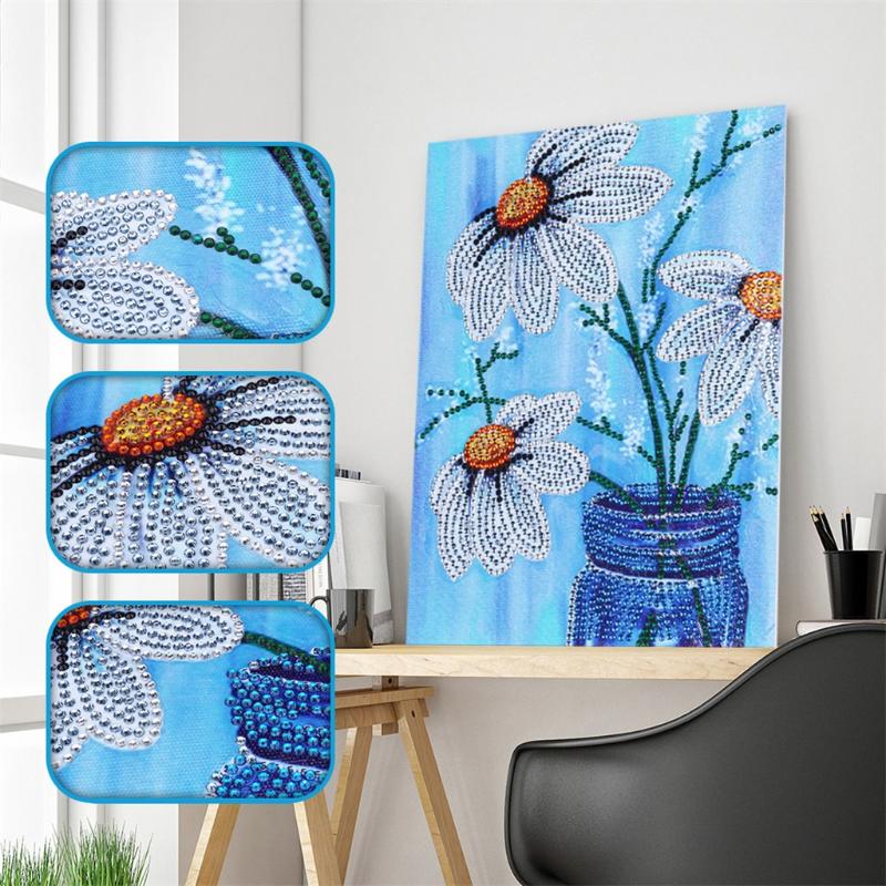 5D DIY Diamond Chinese Style Flower Arrangement Flower Vase Cross Stitch Diamond Embroidery Special Shaped Home Decor
5D DIY Diamond Chinese Style Flower Arrangement Flower Vase Cross Stitch Diamond Embroidery Special Shaped Home Decor