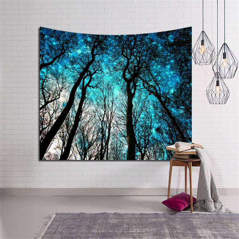 Night Shining Star and Forest Hanging Wall Tapestries Decorative Boho Bedroom Tapestry Beach Throw Towel Yoga Mat
Night Shining Star and Forest Hanging Wall Tapestries Decorative Boho Bedroom Tapestry Beach Throw Towel Yoga Mat