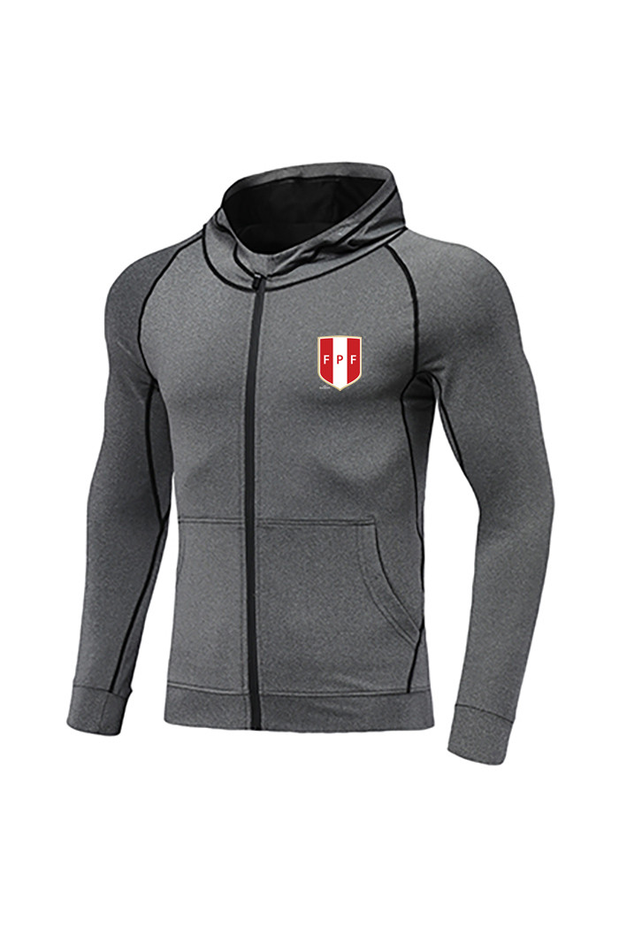 Peru FC New Soccer Jacket Design Best Men Football Tracksuit Messi Jersey Full Zip Warm Up Football Tracksuit, Gray
Peru FC New Soccer Jacket Design Best Men Football Tracksuit Messi Jersey Full Zip Warm Up Football Tracksuit, Gray