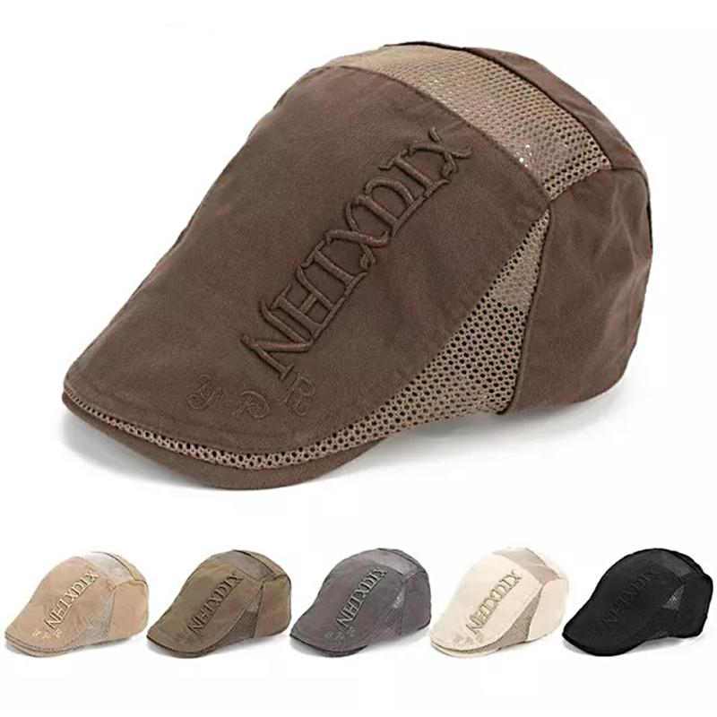 Men Adjustable Hats Mesh Visor Fashion Wear Resistance Gift Casual Dome Sweat Absorbent Outdoor Beret Letter Pattern Embroidery, Grey
Men Adjustable Hats Mesh Visor Fashion Wear Resistance Gift Casual Dome Sweat Absorbent Outdoor Beret Letter Pattern Embroidery, Grey