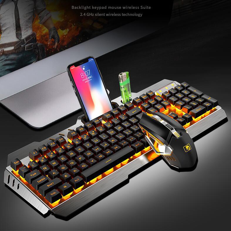 Wireless Mechanical Keyboard And Mouse Game Set Rechargeable Colorful LED Fashion Backlight For Gaming Home Office PC Laptop r20
Wireless Mechanical Keyboard And Mouse Game Set Rechargeable Colorful LED Fashion Backlight For Gaming Home Office PC Laptop r20