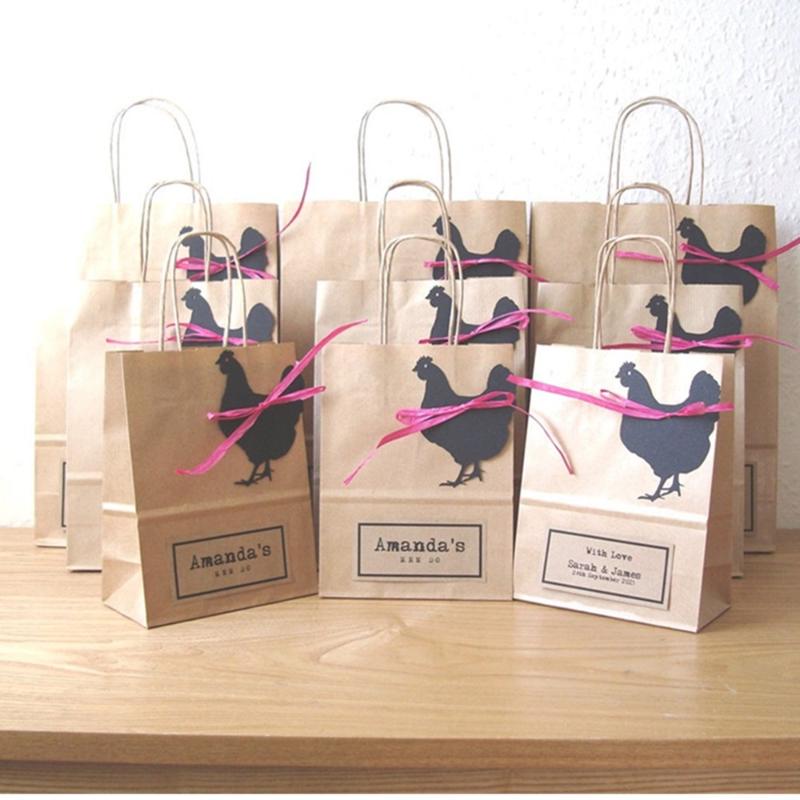 personalised Hen party bag SMALL 15cm x 19.5cm x 8cm cutom with black hen tag and hot pink ribbon classy and birthday party bag
personalised Hen party bag SMALL 15cm x 19.5cm x 8cm cutom with black hen tag and hot pink ribbon classy and birthday party bag