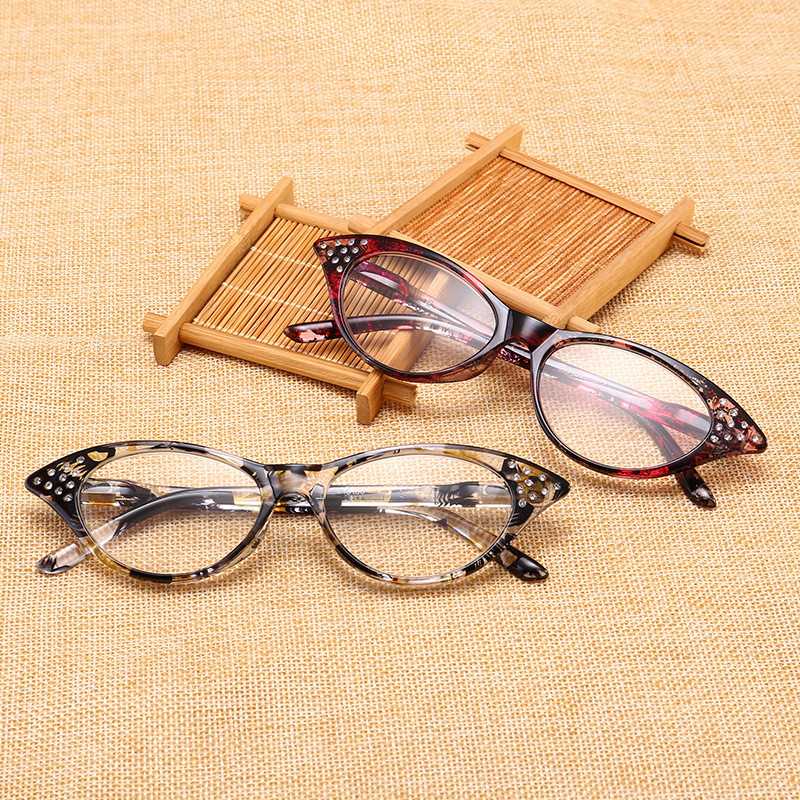 Cat Eye Reading Glasses Women Diamond Eyeglasses Presbyopic with Diopter 1.0 1.5 2.0 2.5 3.0 3.5 4.0 for Male Female
Cat Eye Reading Glasses Women Diamond Eyeglasses Presbyopic with Diopter 1.0 1.5 2.0 2.5 3.0 3.5 4.0 for Male Female