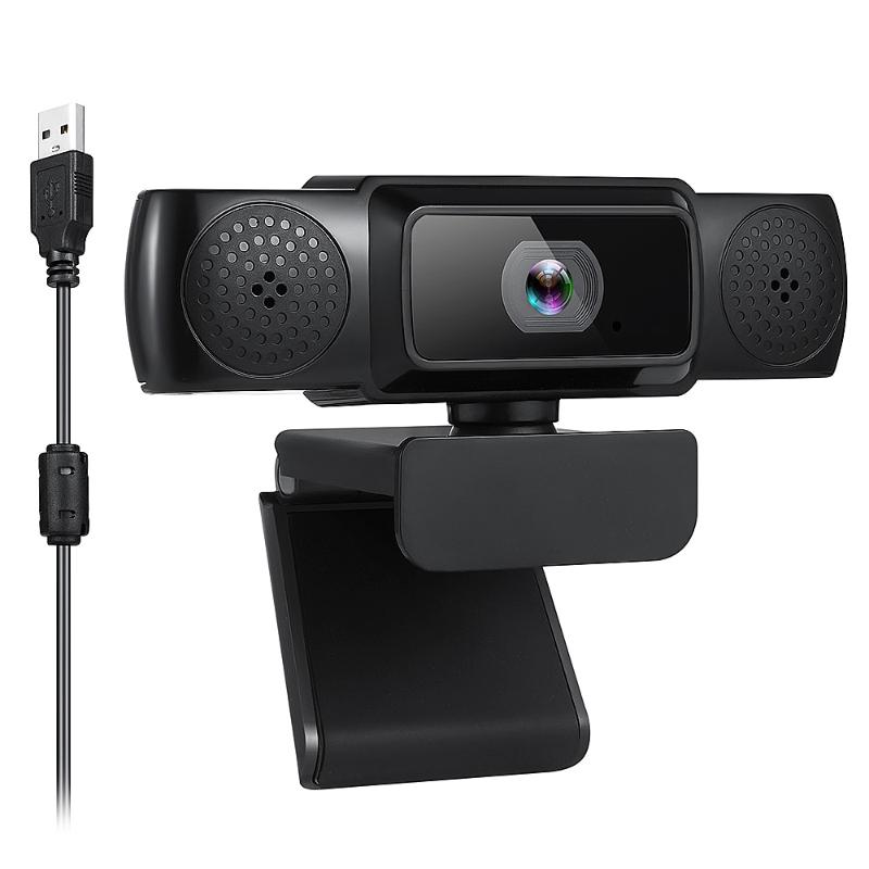 1080P Camera 30fps Fixed Focus USB Drive-free Web Camera Built-in Noise Reduction Microphone for Online Conference Video Chat
1080P Camera 30fps Fixed Focus USB Drive-free Web Camera Built-in Noise Reduction Microphone for Online Conference Video Chat