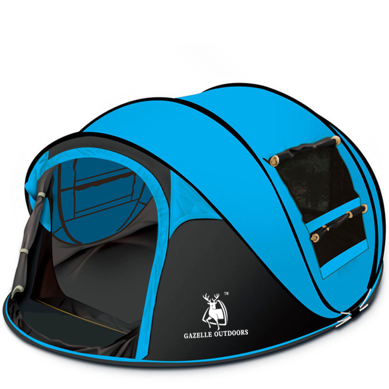 Tents And Shelters Automatic Tent Outdoor Camping Hand Throw Quick-opening High-grade Leisure 3-4 Person Family Party Beach Boat-type
Tents And Shelters Automatic Tent Outdoor Camping Hand Throw Quick-opening High-grade Leisure 3-4 Person Family Party Beach Boat-type