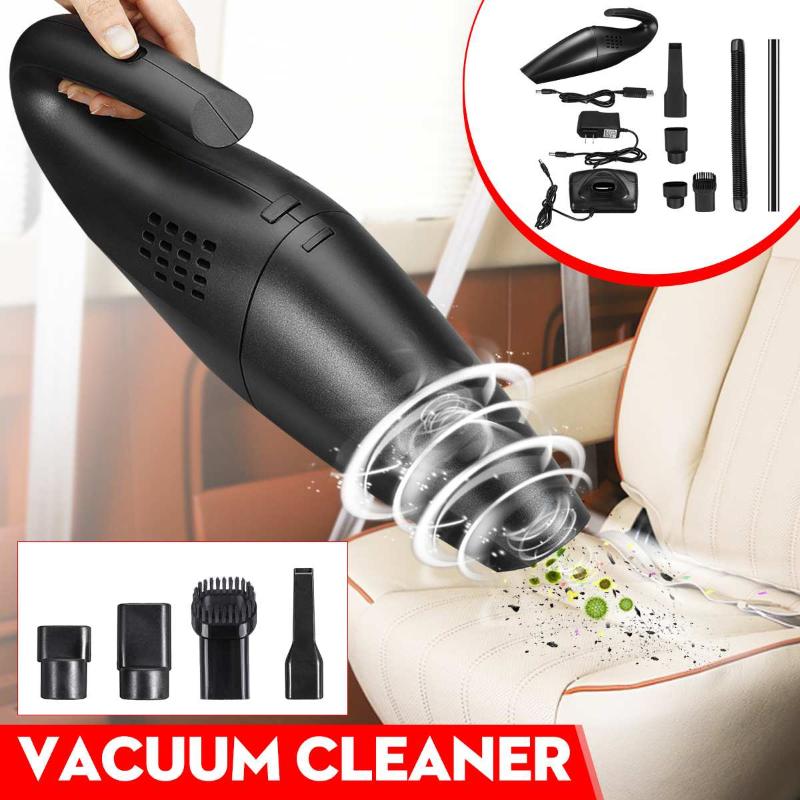 120W Portable Car Vacuum Cleaner Large Power Wireless Dust Vacuum Cleaner Wet Dry Dual-Use Cleaning Tool with Accessories
120W Portable Car Vacuum Cleaner Large Power Wireless Dust Vacuum Cleaner Wet Dry Dual-Use Cleaning Tool with Accessories