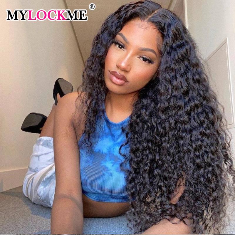 Curly 13x4 Lace Front Wigs Human Hair Wigs Peruvian Remy Hair Pre-plucked Lace Front Wig For Women MYLOCKME Free Shipping, As pic
Curly 13x4 Lace Front Wigs Human Hair Wigs Peruvian Remy Hair Pre-plucked Lace Front Wig For Women MYLOCKME Free Shipping, As pic