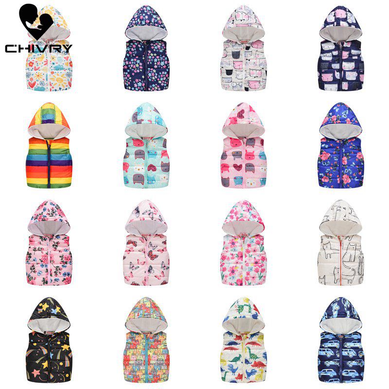 2019 Autumn Winter New Boys Girls Sleeveless Hooded Wool Vest Jacket Cartoon Print Coat Kids Warm Cashmere Vest Outwear Clothes, Style 2
2019 Autumn Winter New Boys Girls Sleeveless Hooded Wool Vest Jacket Cartoon Print Coat Kids Warm Cashmere Vest Outwear Clothes, Style 2