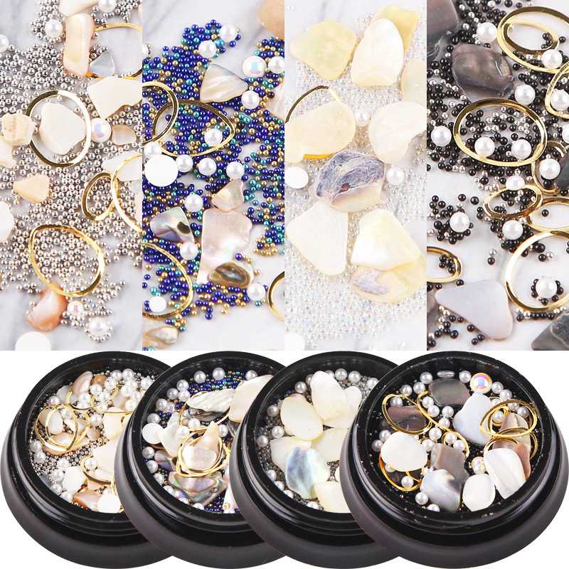 1 Box Natural Shell Nail Glitter Flakes Sparkly Mixed 3D Colorful Crystal Pearl DIY Nails Art Decorations
1 Box Natural Shell Nail Glitter Flakes Sparkly Mixed 3D Colorful Crystal Pearl DIY Nails Art Decorations