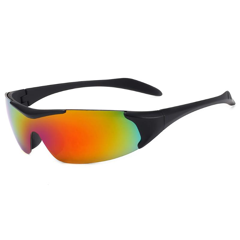 Outdoor 2020 Fashion Windproof One Piece Men Sunglasses Plastic Material Lenses 9207 UV400 Protection Google Eyewear
Outdoor 2020 Fashion Windproof One Piece Men Sunglasses Plastic Material Lenses 9207 UV400 Protection Google Eyewear