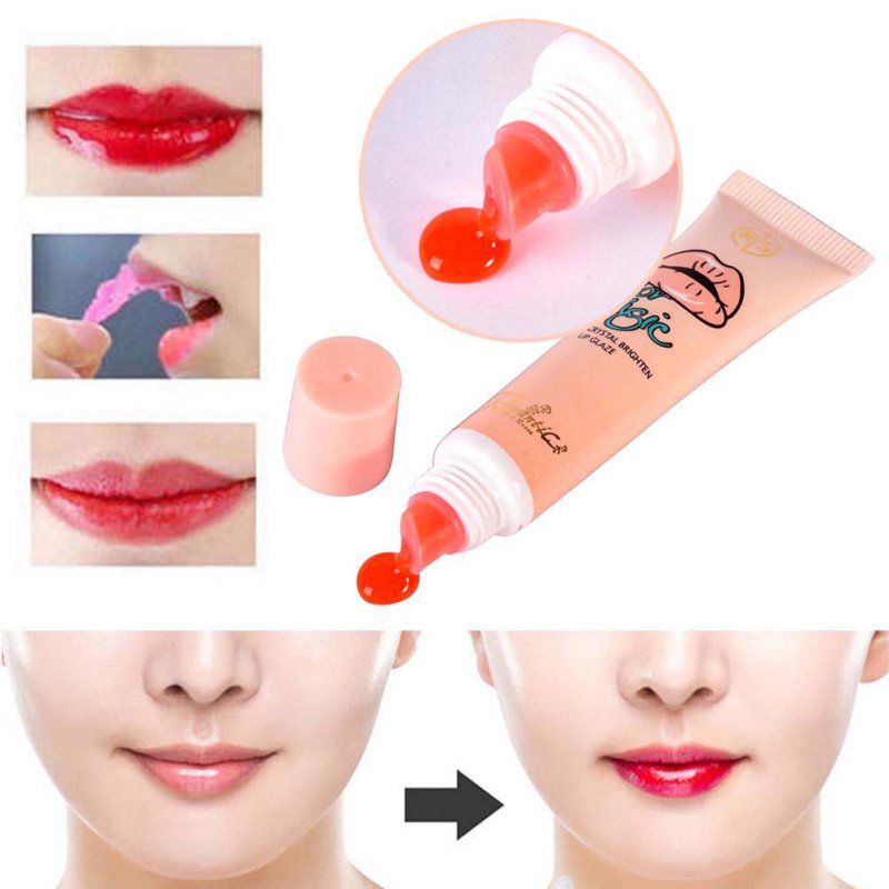 6 Colors Tint Tear Pull Lipgloss Moisturizer Lip Gloss Waterproof Makeup Lip Stick Long Lasting Liquid Lipstick