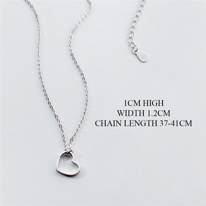 junerain brand real 925 sterling silver necklace fine jewelry hollow heart pendant necklace cute collier femme gift girls collar mujer
junerain brand real 925 sterling silver necklace fine jewelry hollow heart pendant necklace cute collier femme gift girls collar mujer