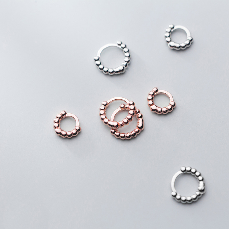 925 Sterling Silver Captive Bead Hoop Earring Rose Gold Fine Jewelry For Girls Women Ladies Fashion Party Prom Accessories 2020
925 Sterling Silver Captive Bead Hoop Earring Rose Gold Fine Jewelry For Girls Women Ladies Fashion Party Prom Accessories 2020