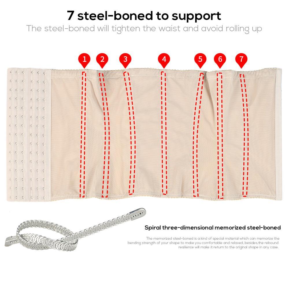 Modeling strap waist trainer Slimming Belt body shaper body feminino slimming underwear Lose Weight Corset Shaper Calisthenics T200915