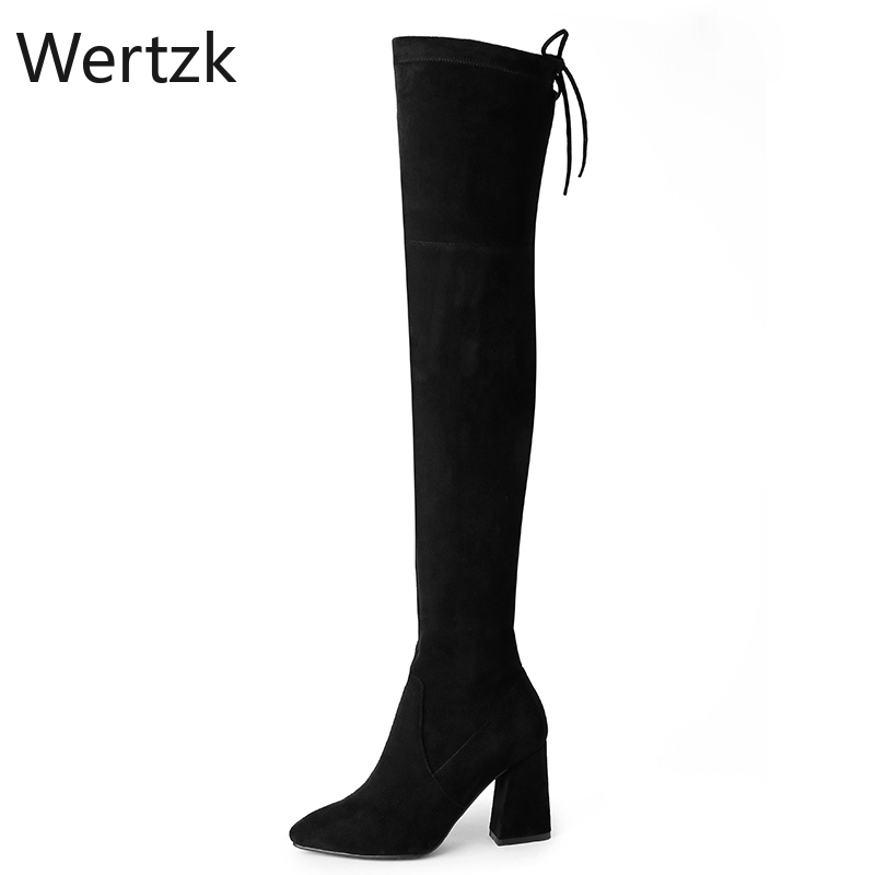2020 New Women's Over The Knee Pointed Boots Women's Suede Simple and Comfortable Sexy Boots zapatos de mujer, Black
2020 New Women's Over The Knee Pointed Boots Women's Suede Simple and Comfortable Sexy Boots zapatos de mujer, Black